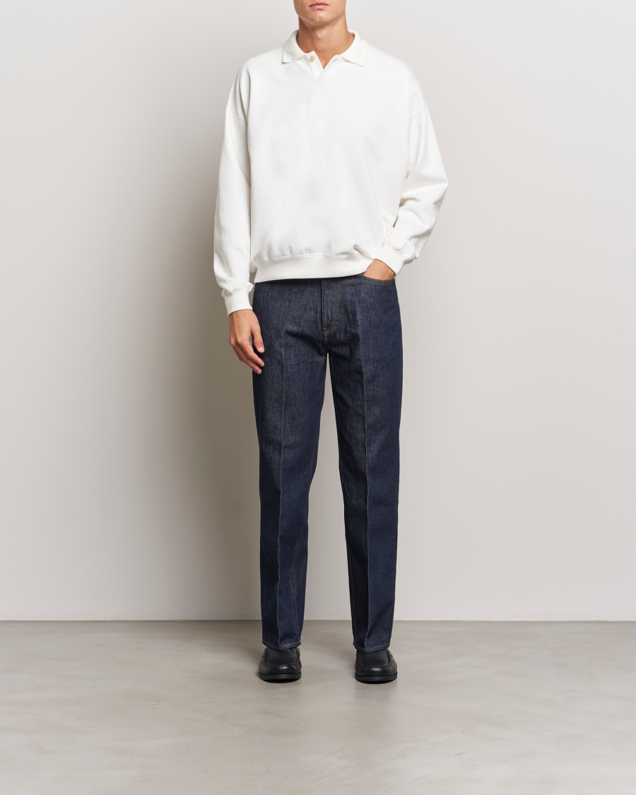 Hombres | Vaqueros | Auralee | Regular Fit Denim Pants Dark Indigo