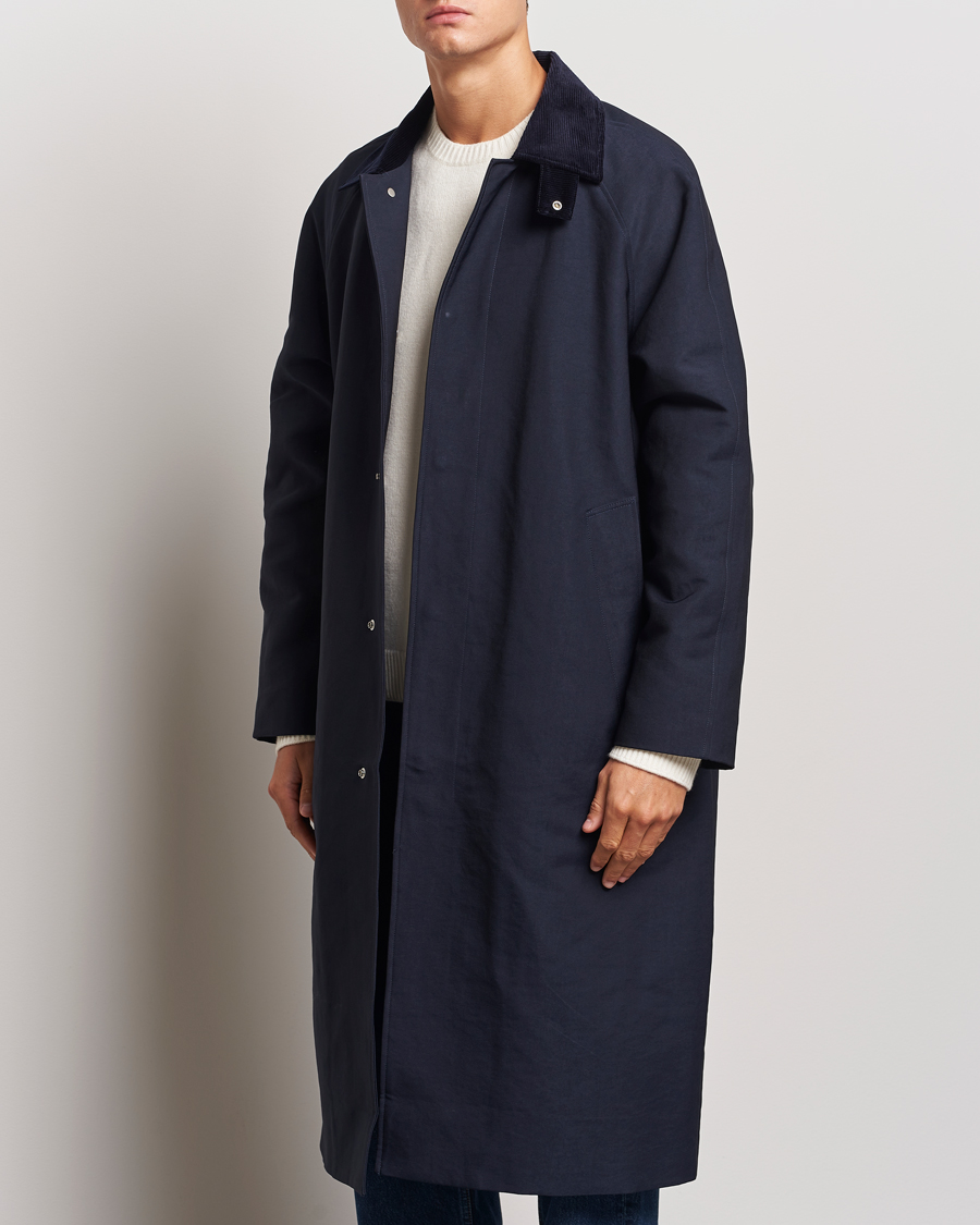 Hombres | Abrigos y chaquetas | Sunflower | Raglan Coat Navy