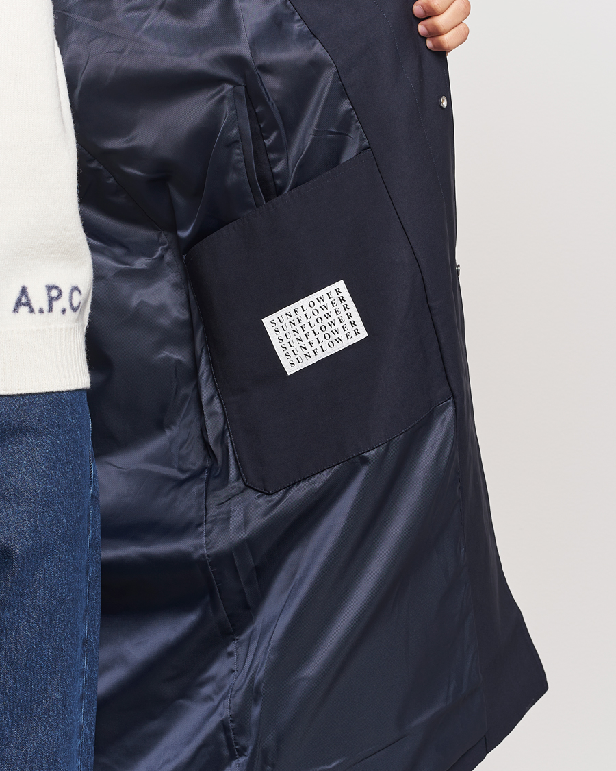 Hombres | Abrigos y chaquetas | Sunflower | Raglan Coat Navy