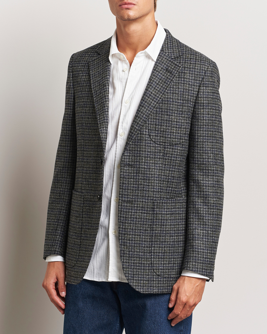 Hombres | Blazers | Sunflower | Tweed Blazer Grey Check