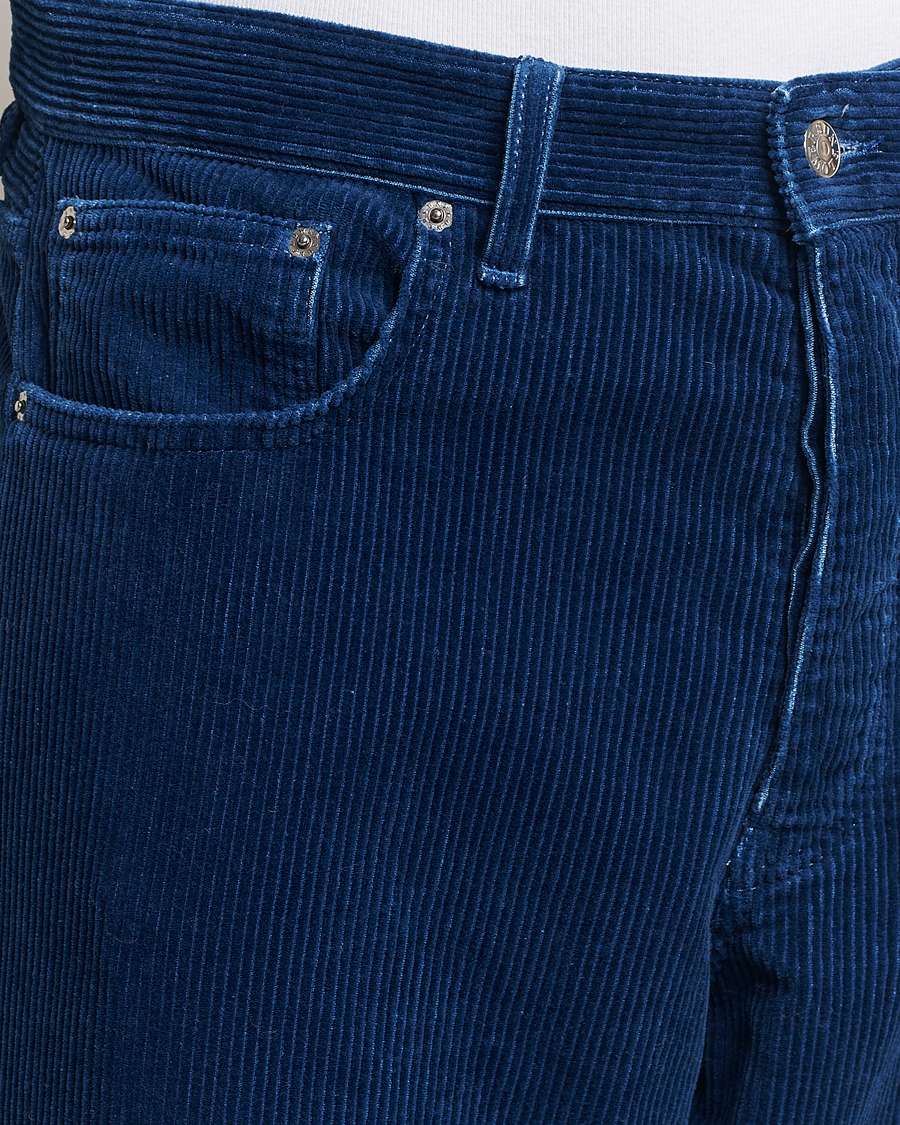 Hombres | Pantalones | Sunflower | Wide Twist Corduroy Pants Indigo