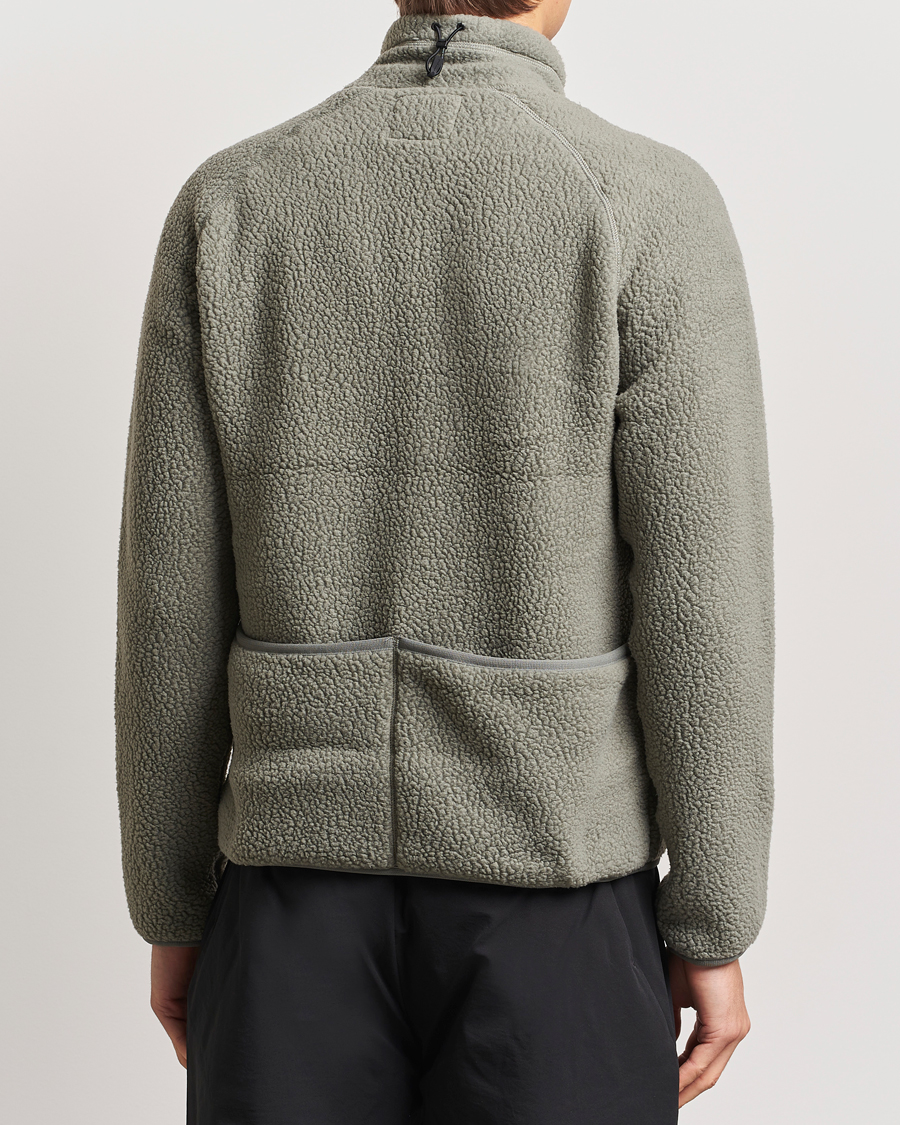 Hombres | Jerséis y prendas de punto | Snow Peak | Thermal Boa Fleece Jacket Grey