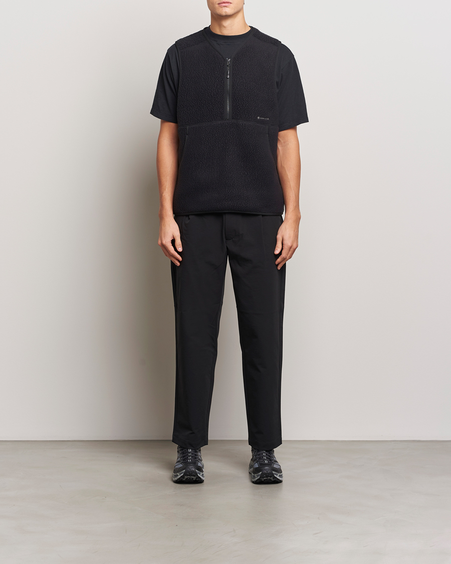 Hombres | Chalecos | Snow Peak | Thermal Boa Fleece Vest Black