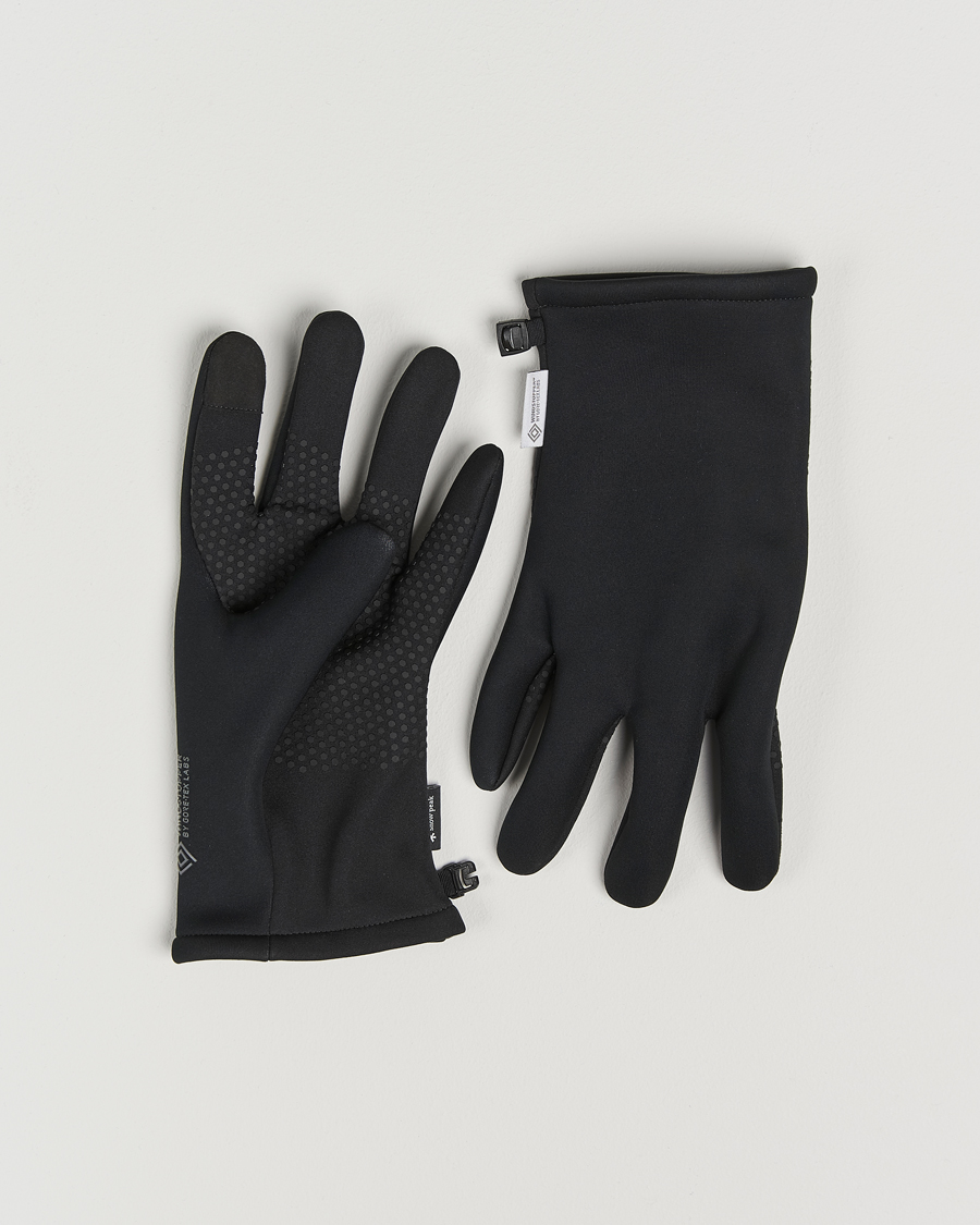 Hombres | Snow Peak GORE Windstopper Gloves Black | Snow Peak | GORE Windstopper Gloves Black