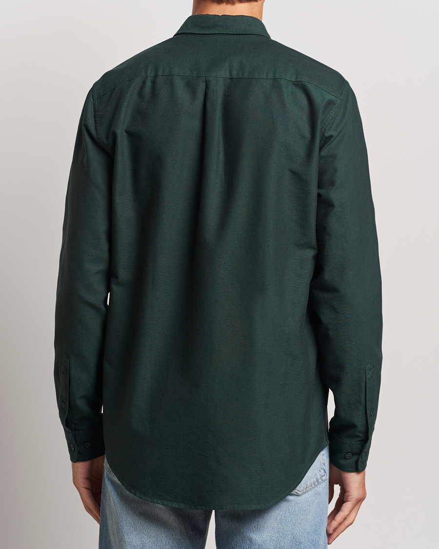 Hombres | Camisas | Samsøe Samsøe | Saliam Oxford Shirt Darkest Spruce
