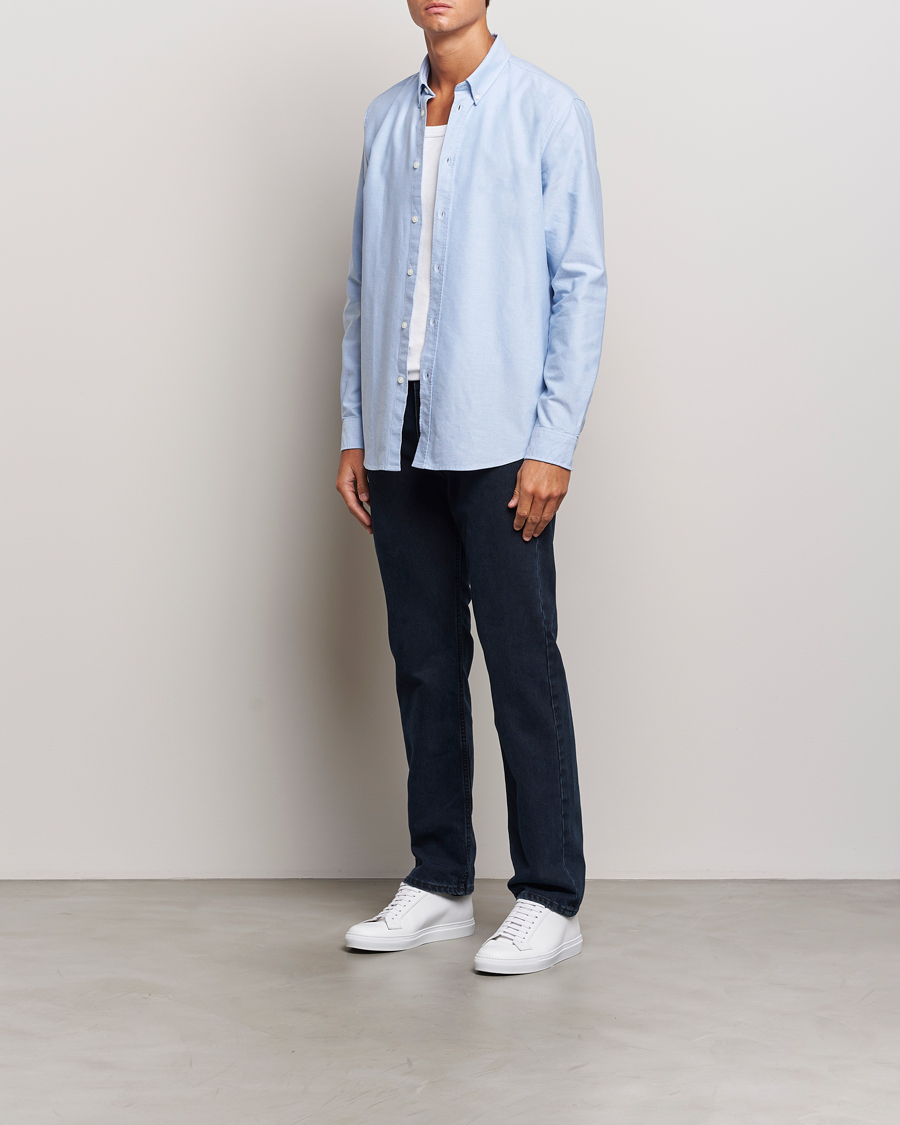 Hombres | Camisas | Samsøe Samsøe | Saliam Oxford Shirt Oxford Blue