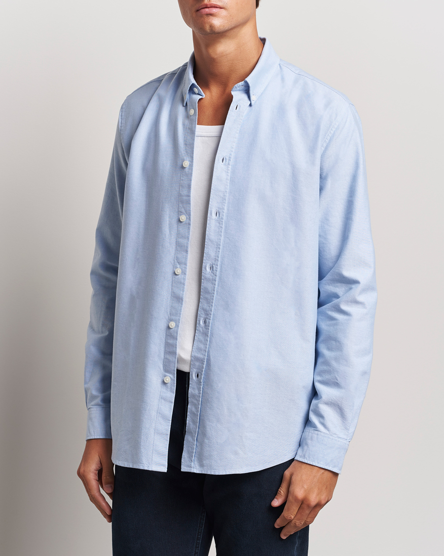 Hombres | Camisas | Samsøe Samsøe | Saliam Oxford Shirt Oxford Blue