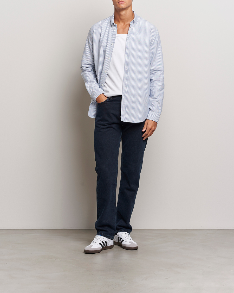 Hombres | Camisas | Samsøe Samsøe | Saliam Oxford Shirt Oxford Narrow Stripe