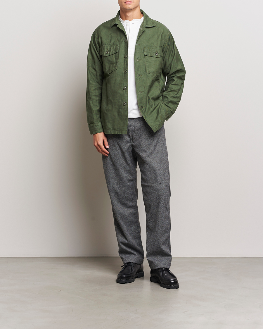 Hombres | Pantalones | orSlow | New Yorker Pants Gray