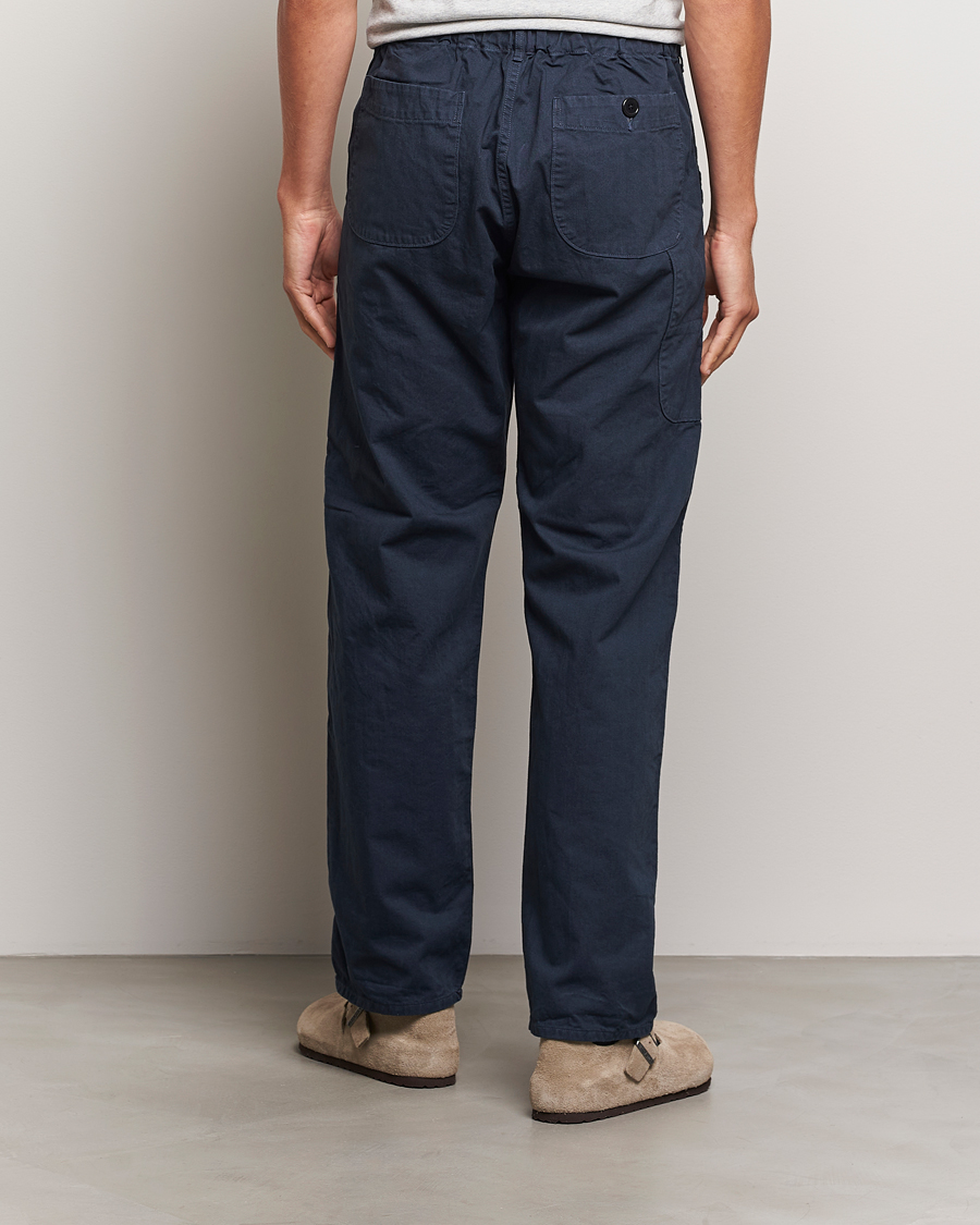Hombres | Pantalones | orSlow | French Work Pants Navy