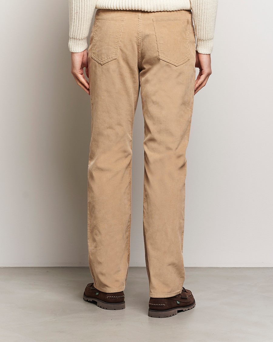 Hombres | Pantalones | orSlow | Shoe Cut Corduroy Pants Beige