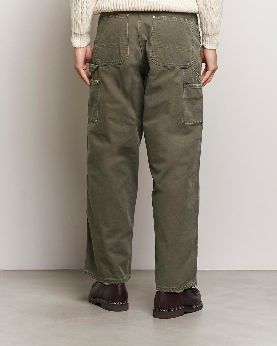 Hombres | Pantalones | orSlow | Dad Fit Painter Pants Army Green