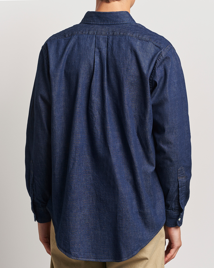 Hombres | Camisas | orSlow | Denim Button Down Shirt One Wash