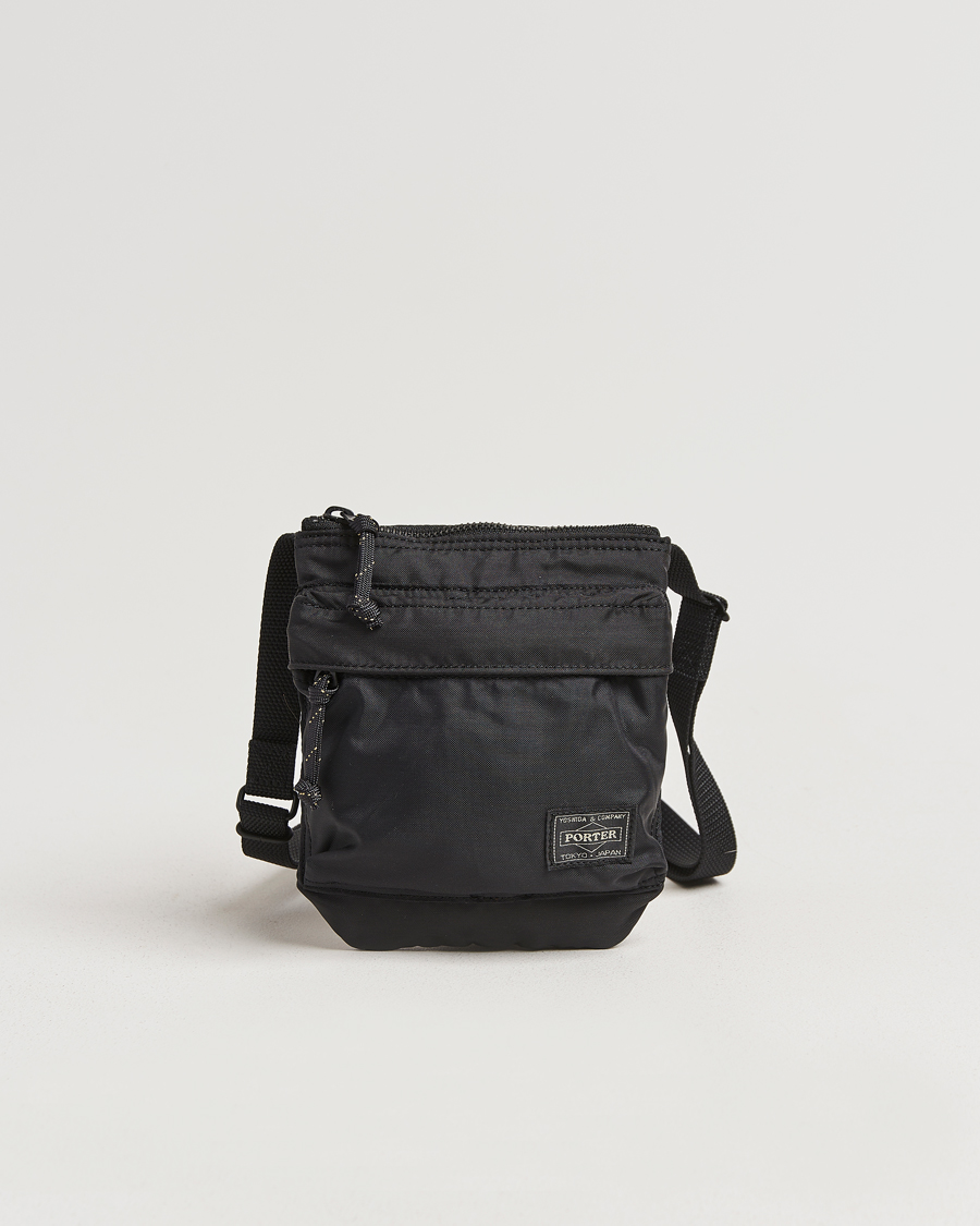 Hombres | Bolsos | Porter-Yoshida & Co. | Force Small Shoulder Pouch Black
