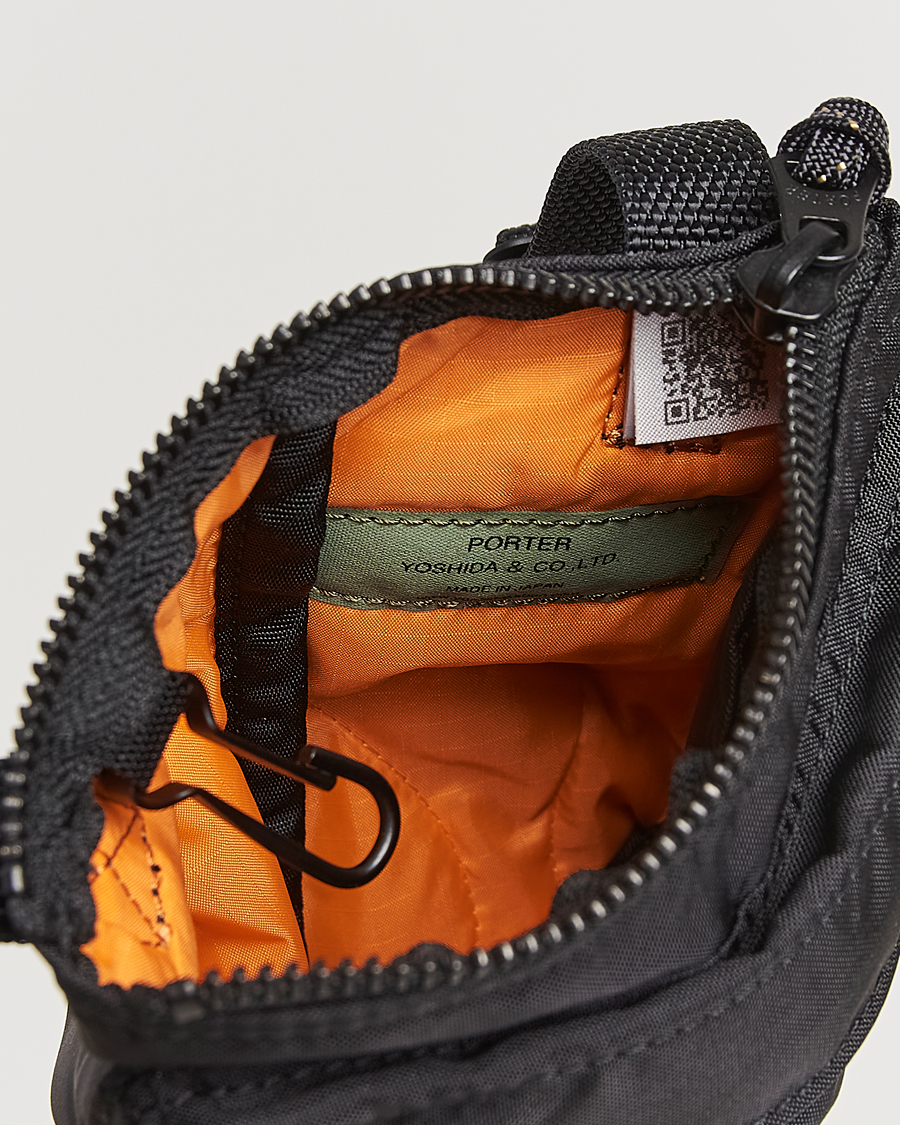 Hombres | Bolsos | Porter-Yoshida & Co. | Force Small Shoulder Pouch Black