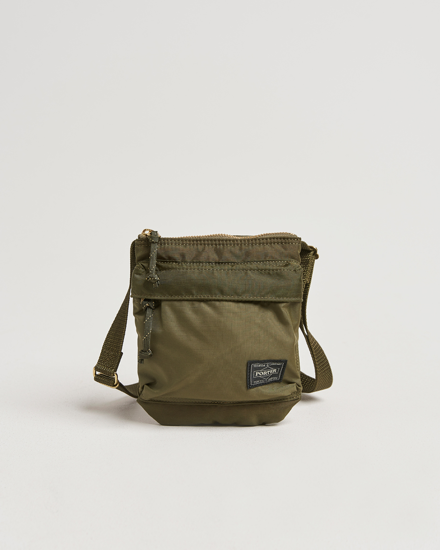 Hombres | Bolsos | Porter-Yoshida & Co. | Force Small Shoulder Pouch Olive Drab