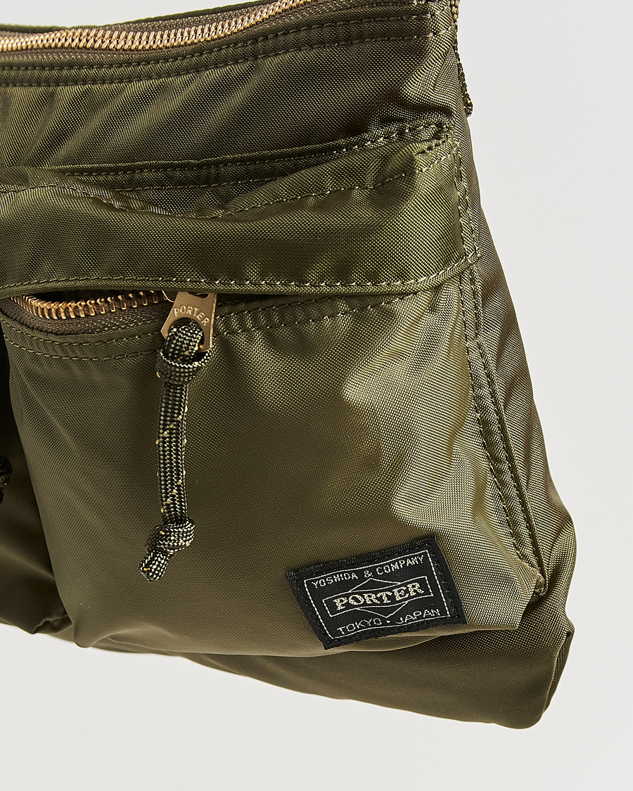 Hombres | Bolsos | Porter-Yoshida & Co. | Force Small Shoulder Bag Olive Drab