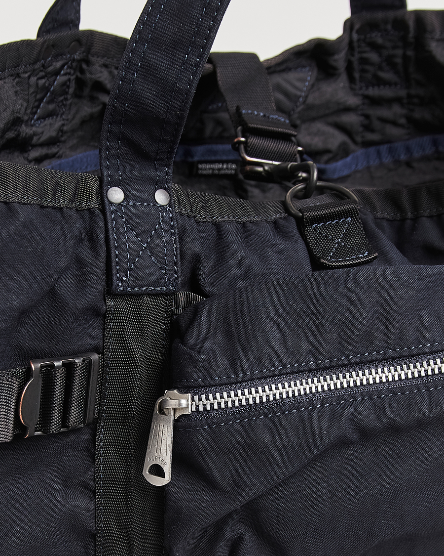 Hombres | Porter-Yoshida & Co. Crag 2Way Rucksack Navy | Porter-Yoshida & Co. | Crag 2Way Rucksack Navy