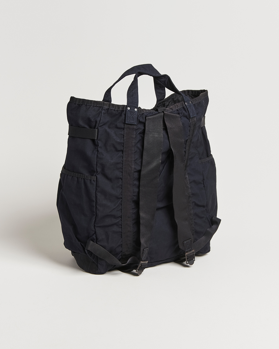 Hombres | Porter-Yoshida & Co. Crag 2Way Rucksack Navy | Porter-Yoshida & Co. | Crag 2Way Rucksack Navy