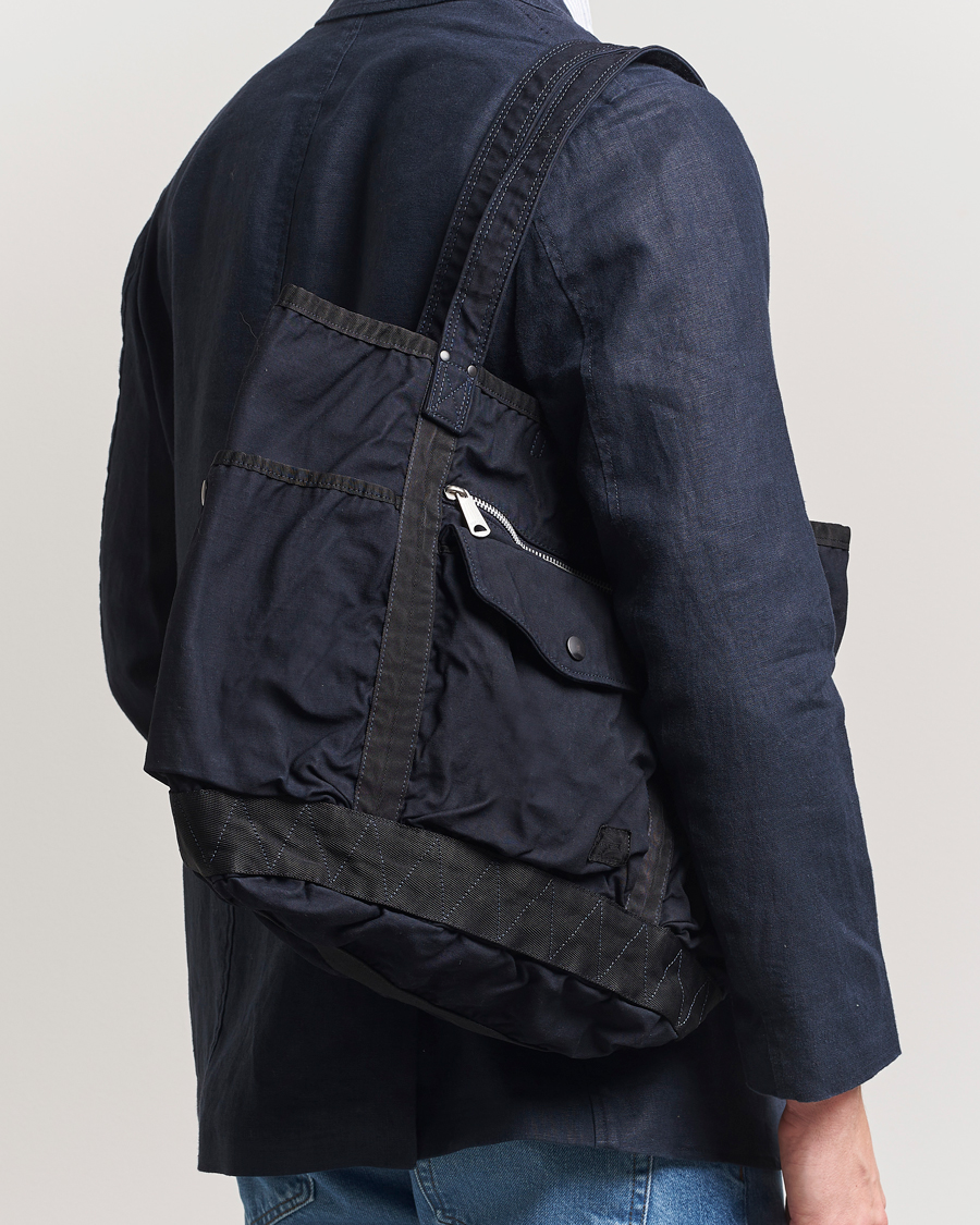 Hombres | Bolsos | Porter-Yoshida & Co. | Crag Tote Bag Navy