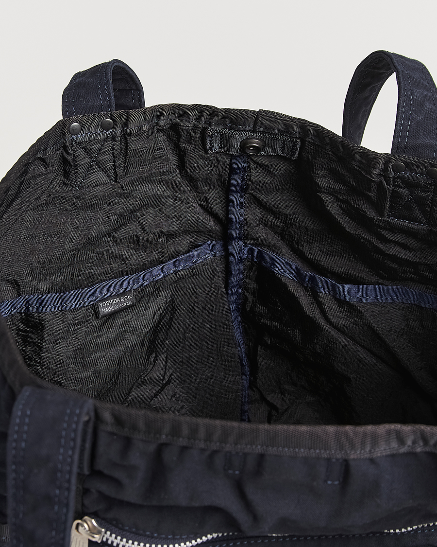 Hombres | Bolsos | Porter-Yoshida & Co. | Crag Tote Bag Navy