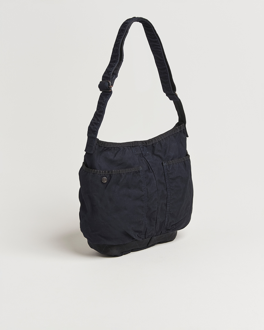Hombres | Porter-Yoshida & Co. Crag Shoulder Bag Navy | Porter-Yoshida & Co. | Crag Shoulder Bag Navy