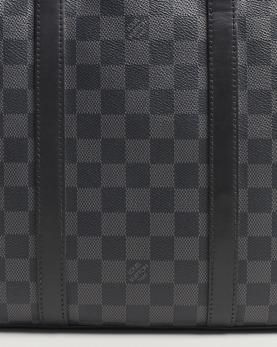 Hombres | Louis Vuitton Pre-Owned Porte-Documents Voyage Briefcase Damier Graphite | Louis Vuitton Pre-Owned | Porte-Documents Voyage Briefcase Damier Graphite