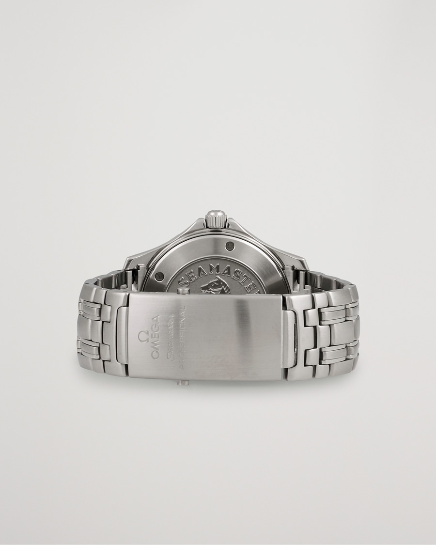 Hombres | Omega Pre-Owned Seamaster Diver 300M Red 2221.80.00 Silver | Omega Pre-Owned | Seamaster Diver 300M Red 2221.80.00 Silver