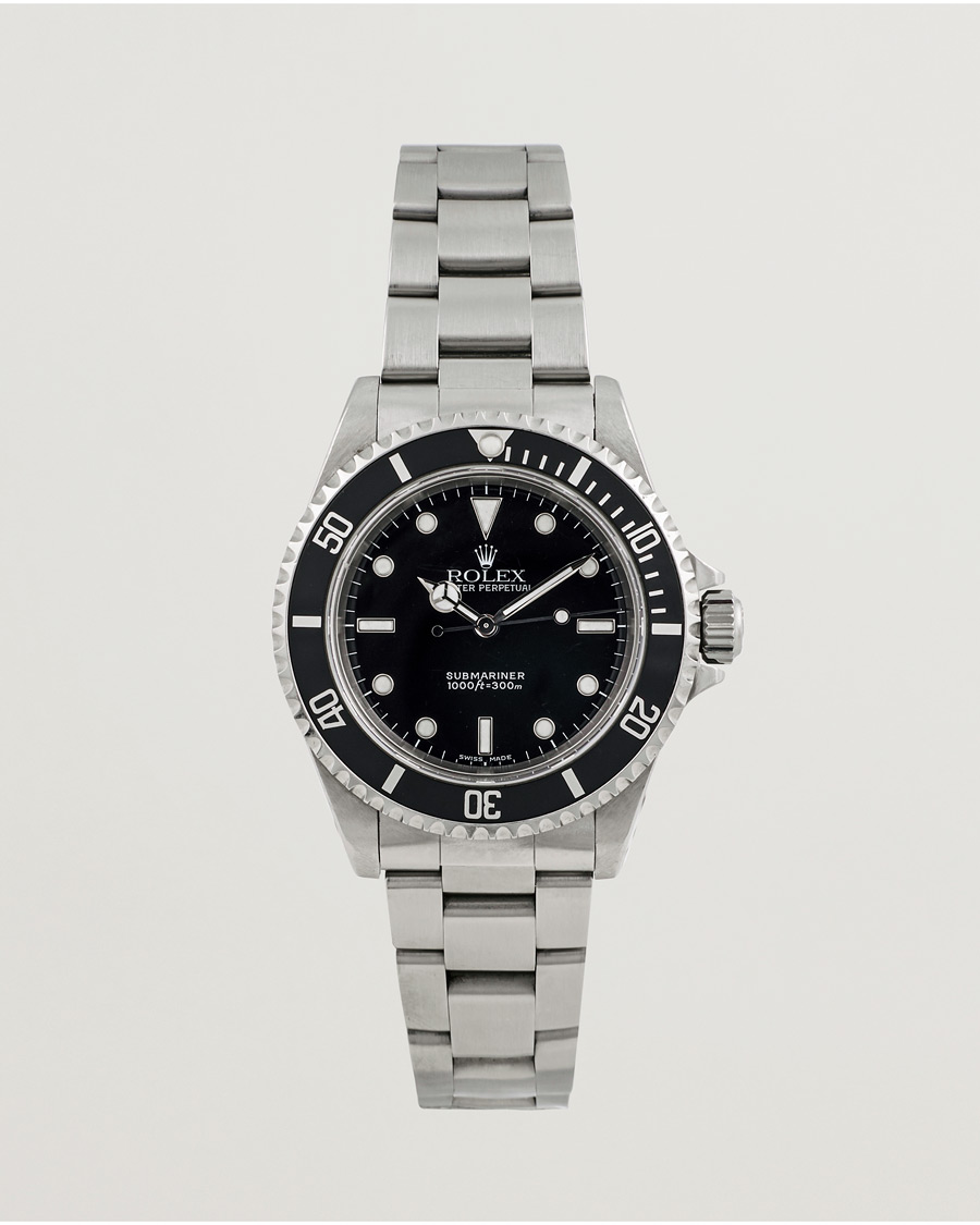 Hombres | Rolex Pre-Owned Submariner 14060M Silver | Rolex Pre-Owned | Submariner 14060M Silver