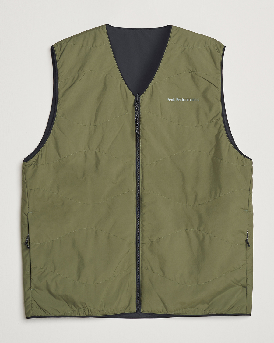 Hombres | Abrigos y chaquetas | Peak Performance | Insulated Reversable Vest Pine Needle