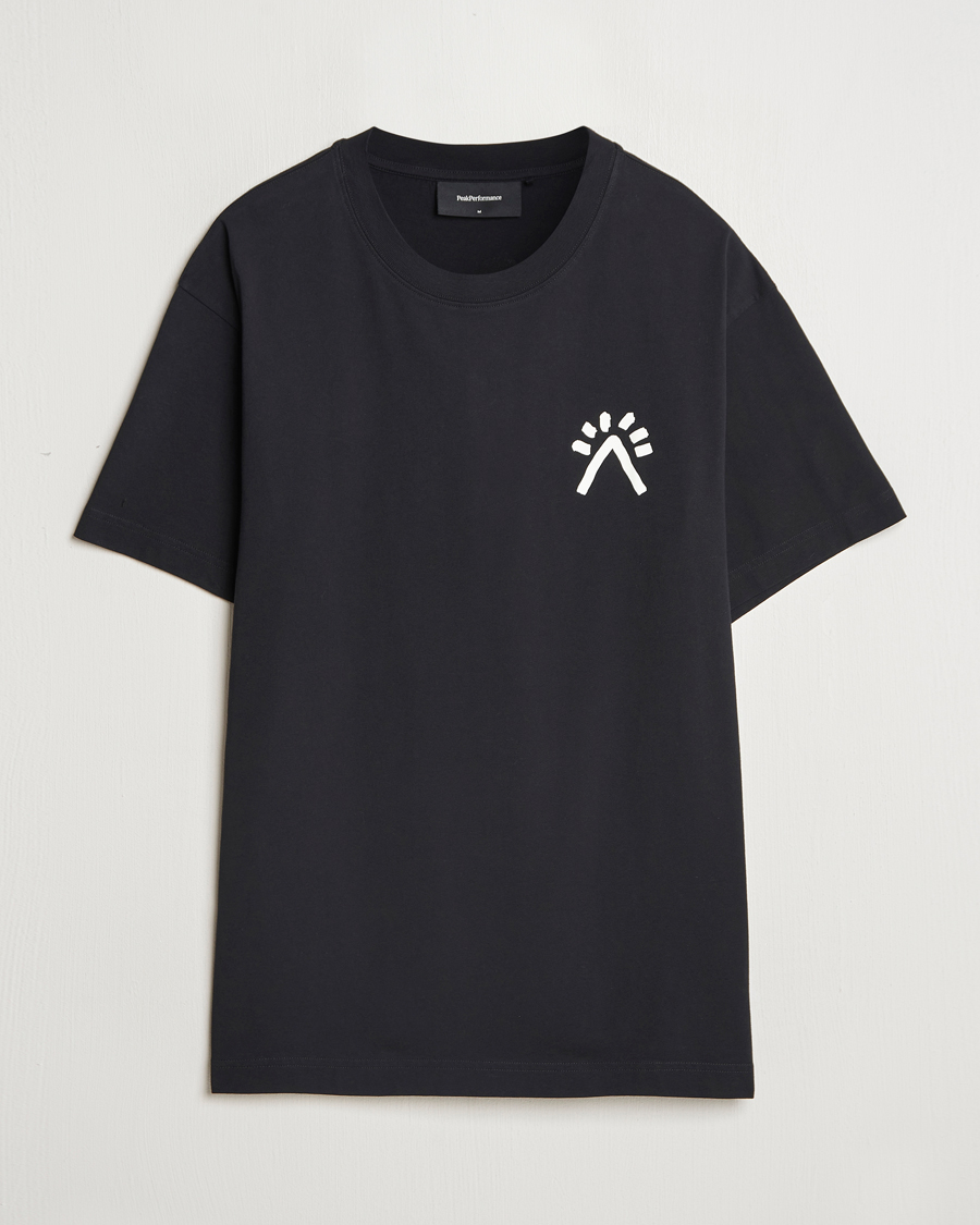 Hombres | Camisetas | Peak Performance | Graphic T-Shirt Black
