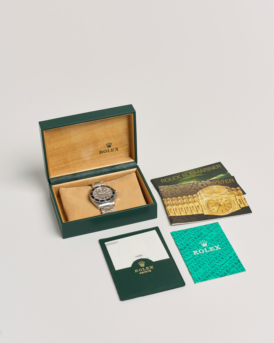 Hombres | Rolex Pre-Owned Submariner 14060 Silver | Rolex Pre-Owned | Submariner 14060 Silver