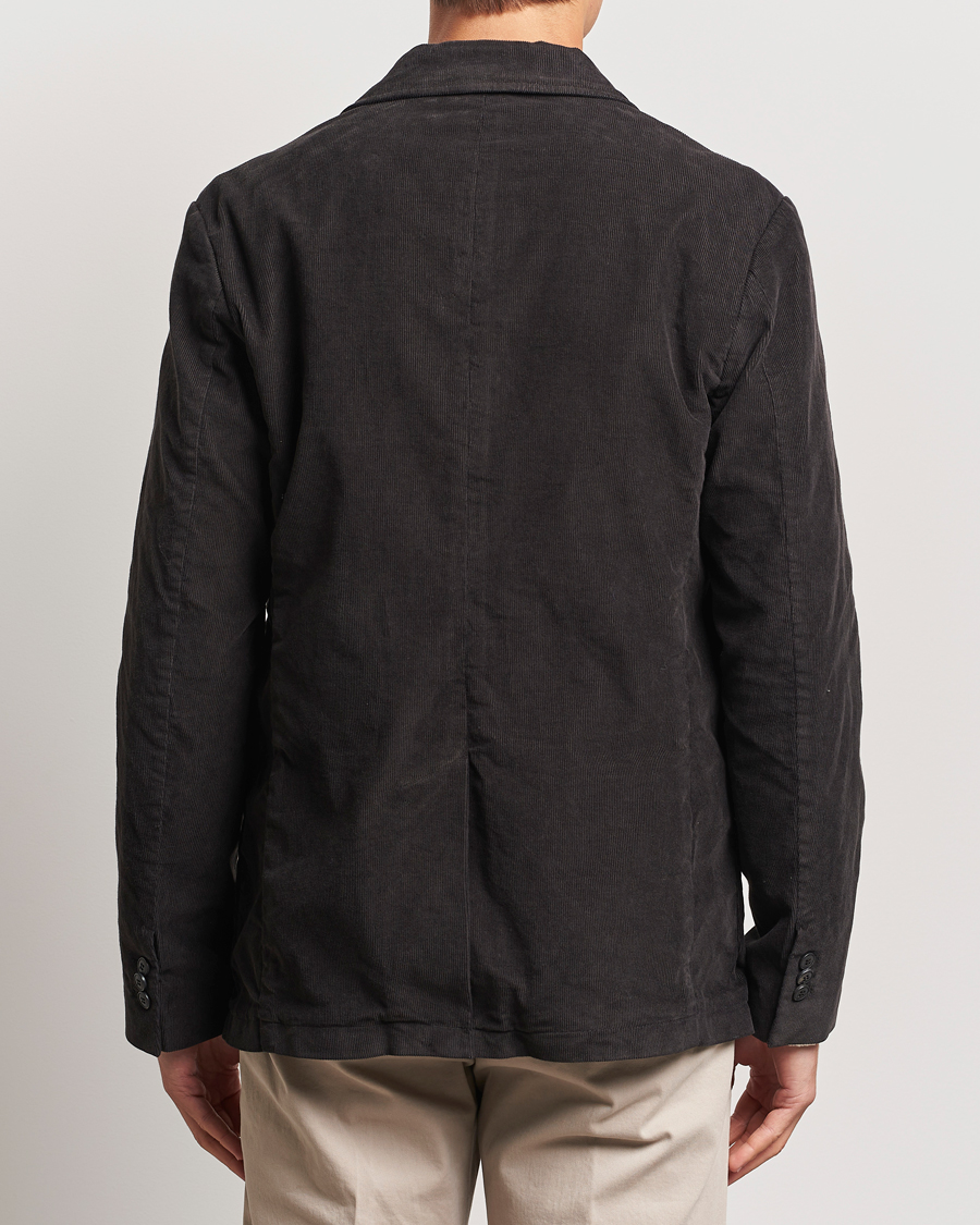 Hombres | Blazers | Sunspel | Relaxed Corduroy Blazer Coffee