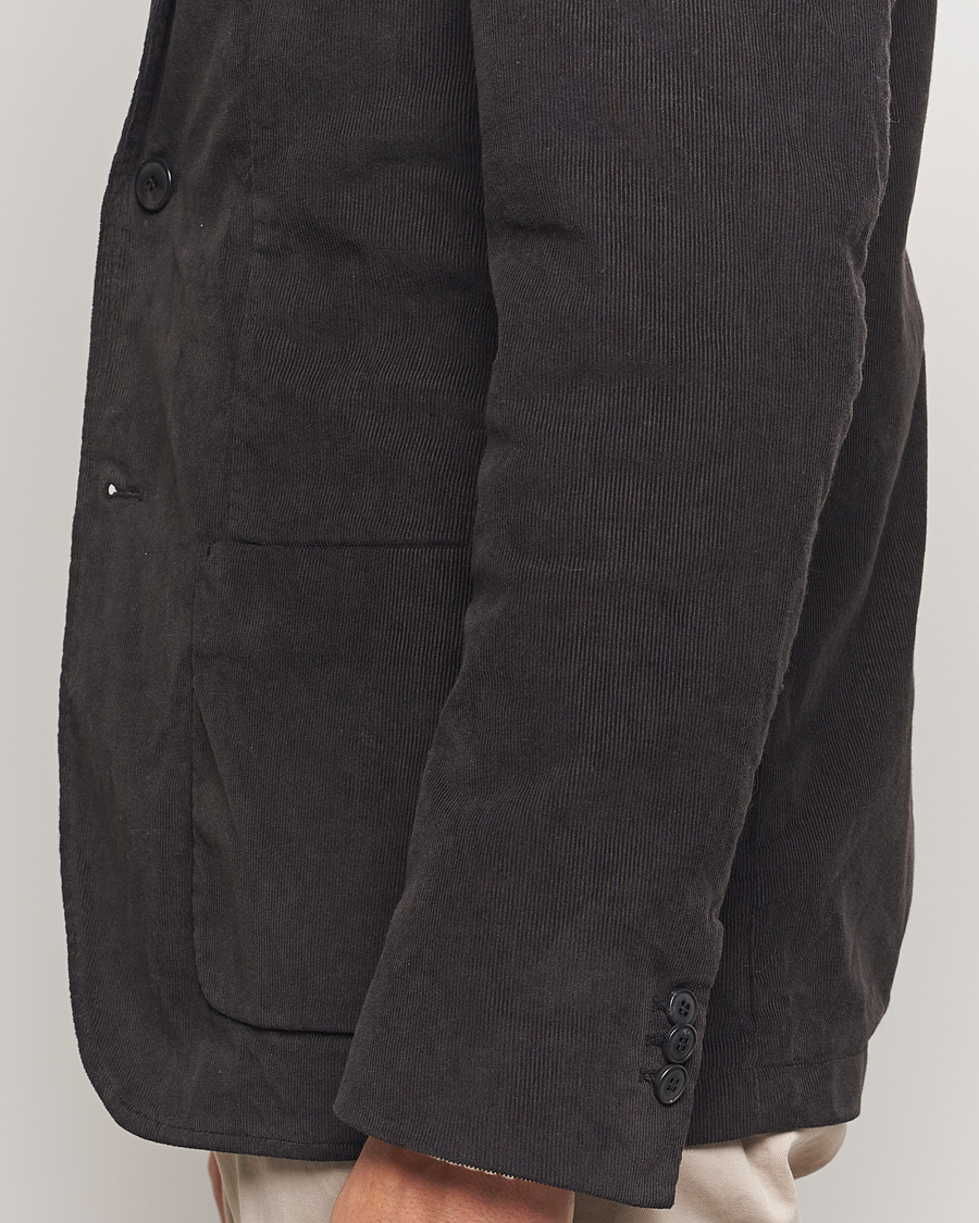 Hombres | Blazers | Sunspel | Relaxed Corduroy Blazer Coffee