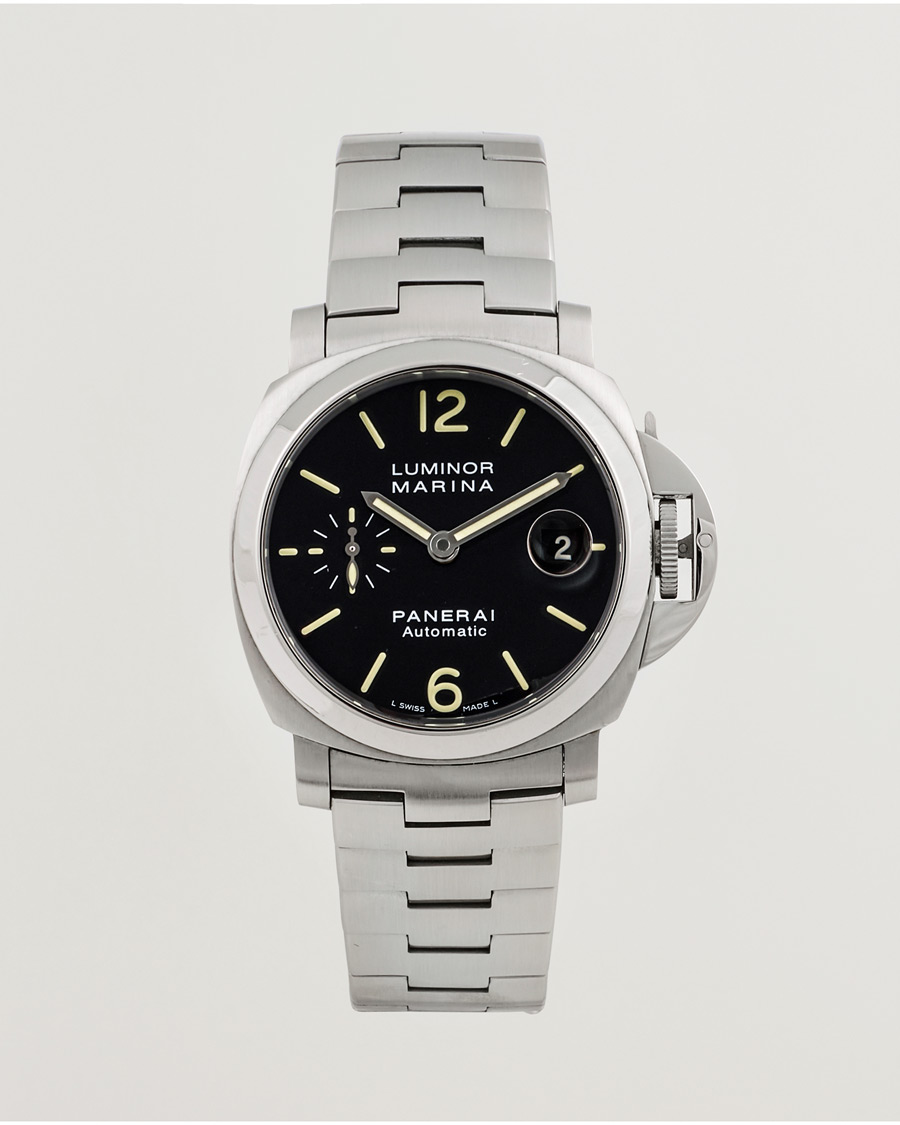 Hombres | Panerai Pre-Owned LUMINOR MARINA PAM00298 Silver | Panerai Pre-Owned | LUMINOR MARINA PAM00298 Silver