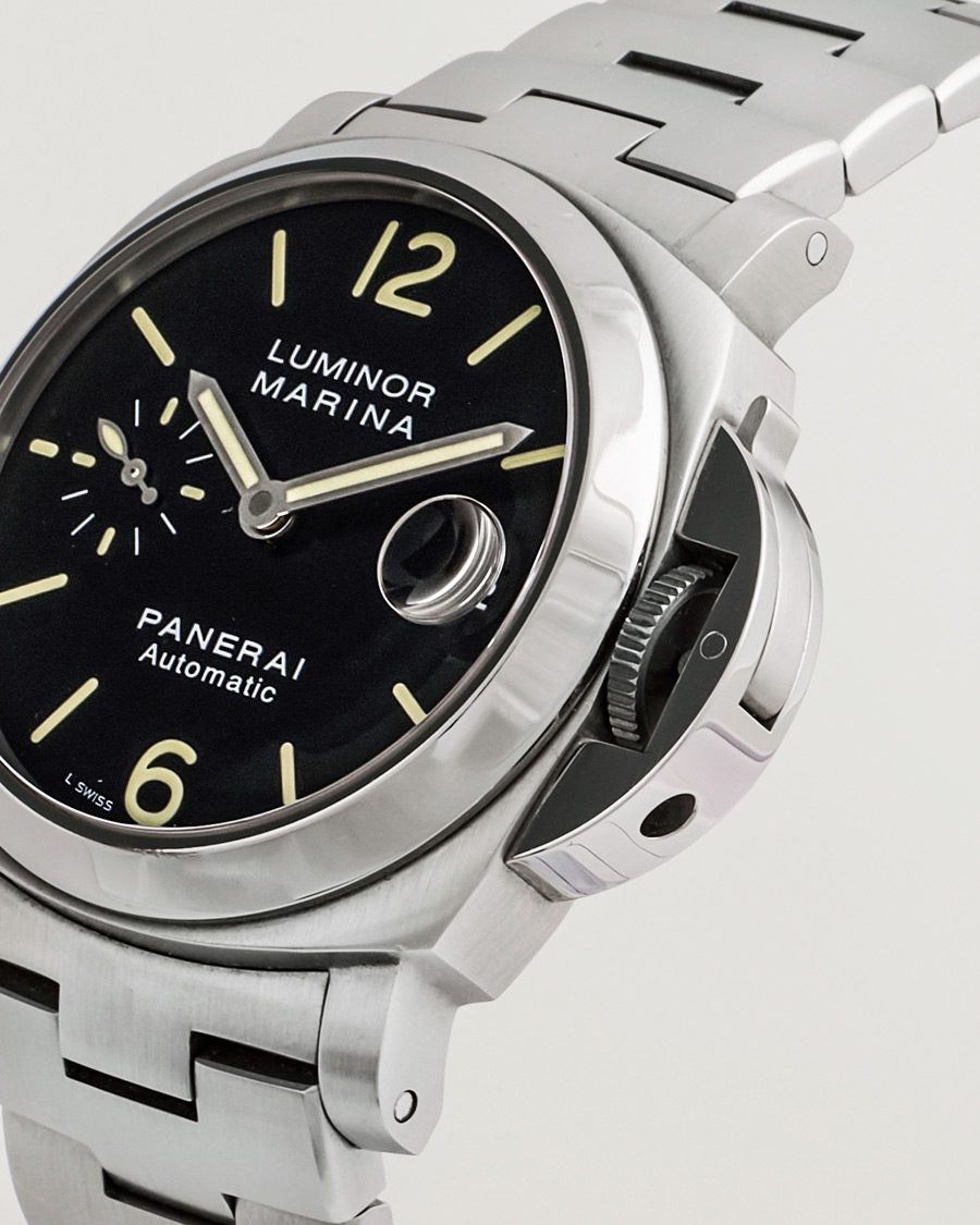Hombres | Panerai Pre-Owned LUMINOR MARINA PAM00298 Silver | Panerai Pre-Owned | LUMINOR MARINA PAM00298 Silver