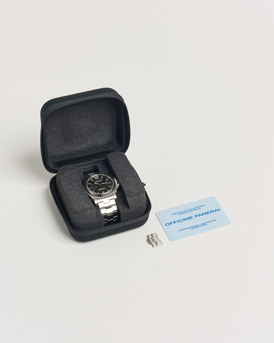 Hombres | Panerai Pre-Owned LUMINOR MARINA PAM00298 Silver | Panerai Pre-Owned | LUMINOR MARINA PAM00298 Silver