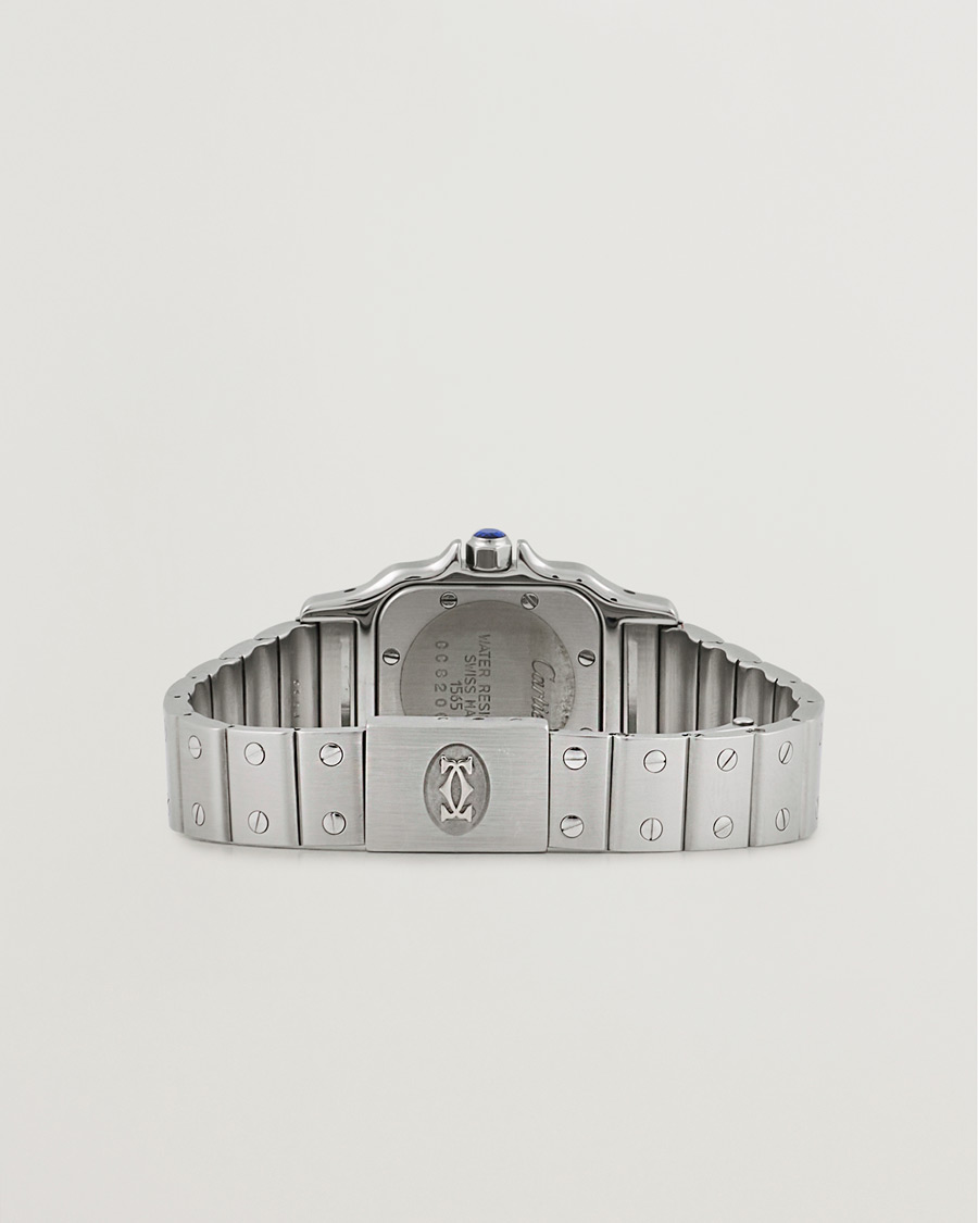 Hombres | Cartier Pre-Owned Santos Galbée 1565 Silver | Cartier Pre-Owned | Santos Galbée 1565 Silver