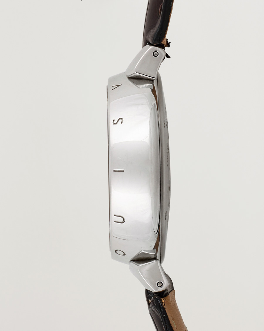 Hombres | Louis Vuitton Pre-Owned Tambour Q1111 Silver | Louis Vuitton Pre-Owned | Tambour Q1111 Silver