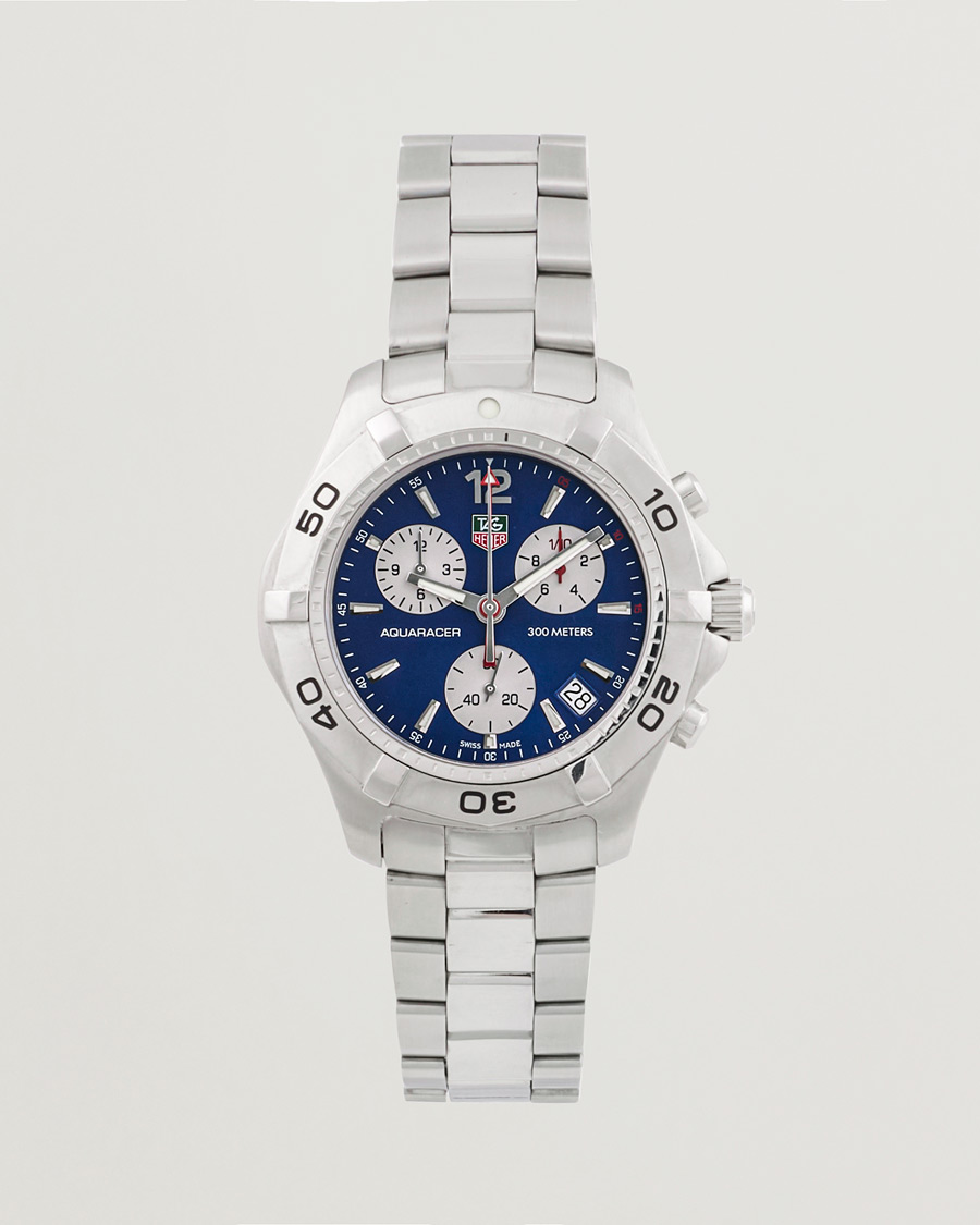 Hombres | Tag Heuer Pre-Owned Aquaracer CAF1112 Silver | Tag Heuer Pre-Owned | Aquaracer CAF1112 Silver