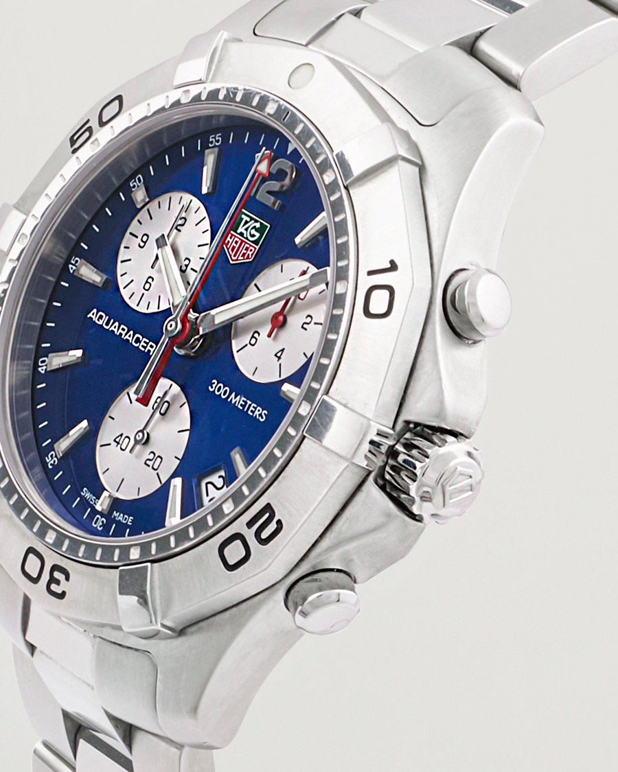 Hombres | Tag Heuer Pre-Owned Aquaracer CAF1112 Silver | Tag Heuer Pre-Owned | Aquaracer CAF1112 Silver