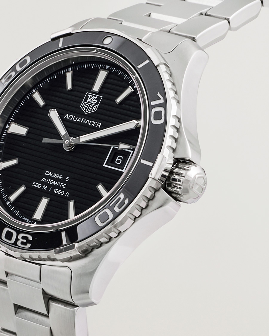 Hombres | Tag Heuer Pre-Owned Aquaracer WAK2110 Silver | Tag Heuer Pre-Owned | Aquaracer WAK2110 Silver