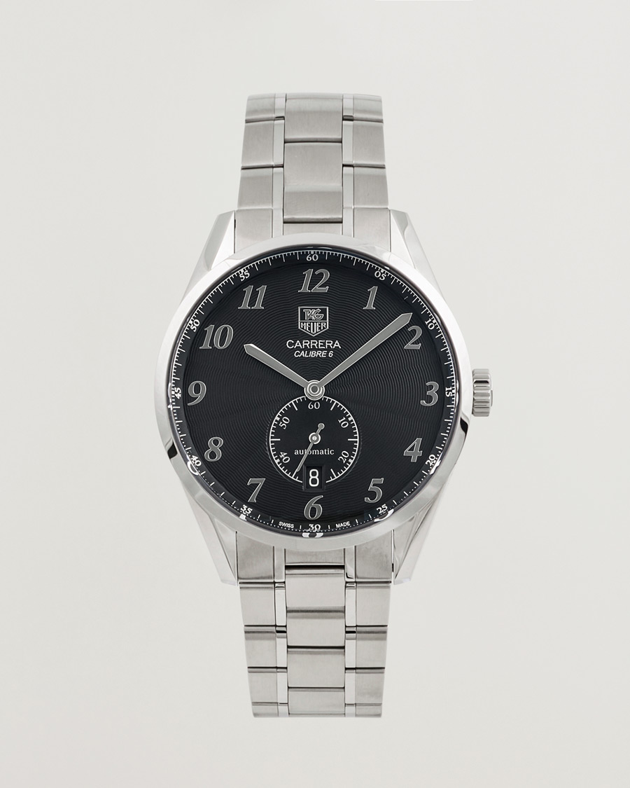 Hombres | Tag Heuer Pre-Owned Carrera Calibre 6 WAS2110 Silver | Tag Heuer Pre-Owned | Carrera Calibre 6 WAS2110 Silver