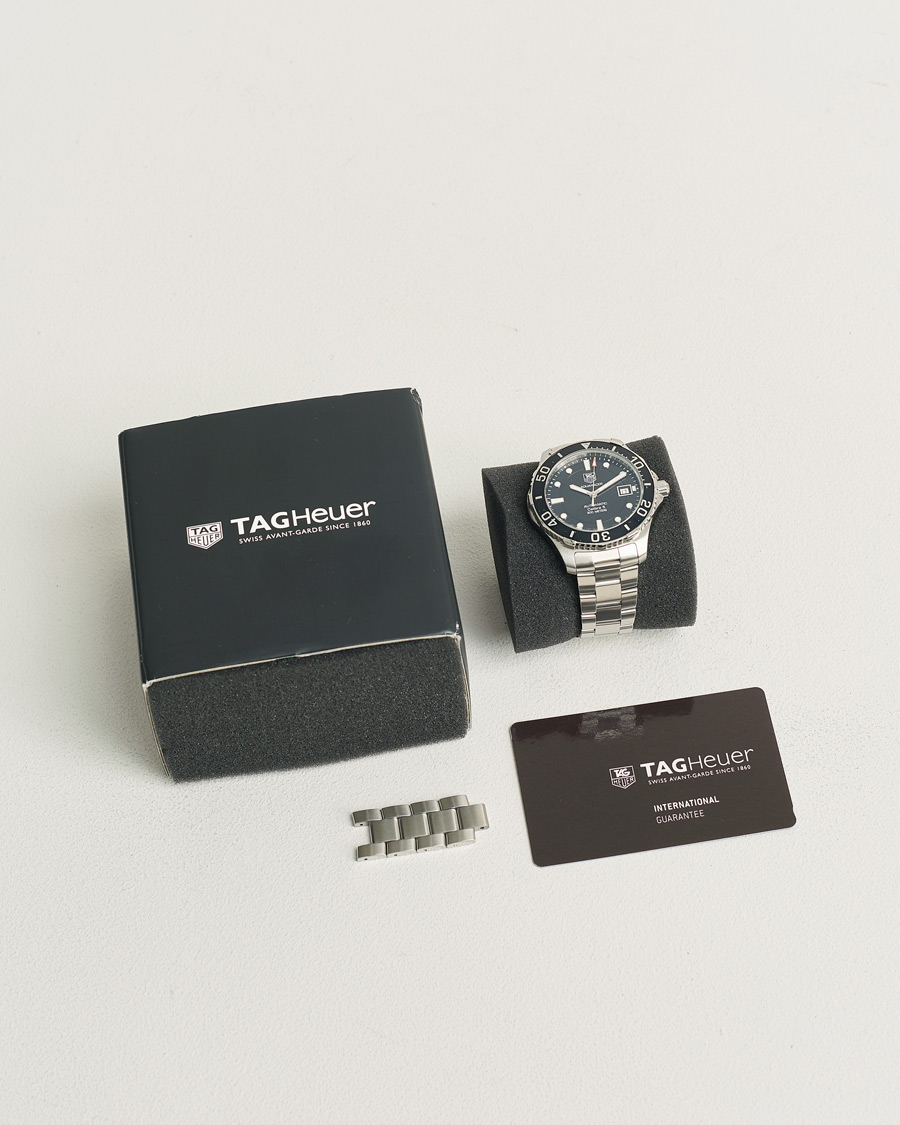 Hombres | Tag Heuer Pre-Owned Aquaracer WAN2110 Silver | Tag Heuer Pre-Owned | Aquaracer WAN2110 Silver