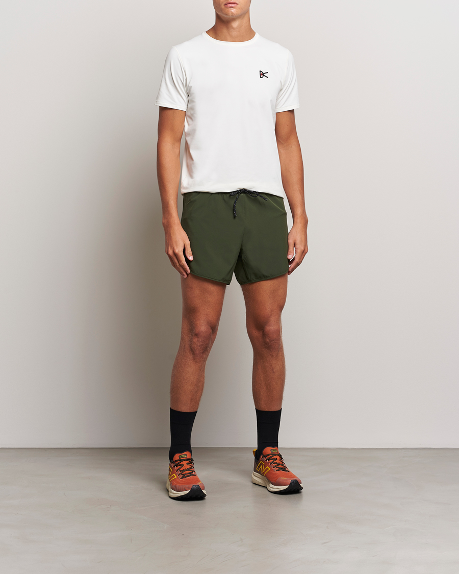 Hombres | Camisetas | District Vision | Lightweight Short Sleeve T-Shirt Lunar White