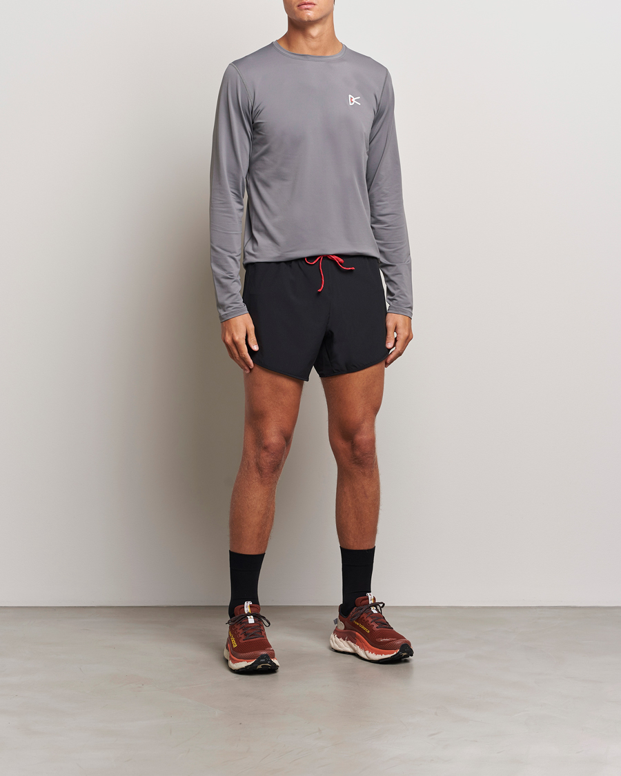 Hombres | Camisetas | District Vision | Lightweight Long Sleeve T-Shirt Carbon