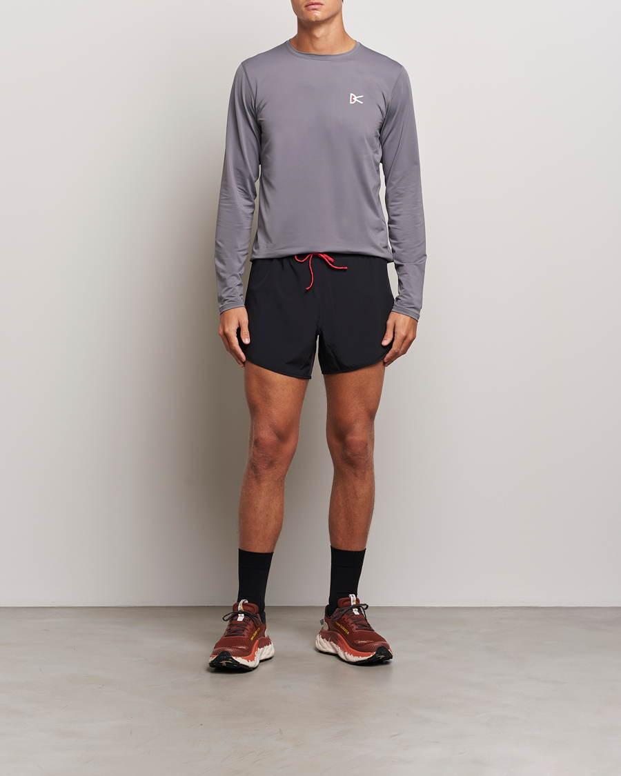 Hombres | Pantalones cortos | District Vision | 5 Inch Training Shorts Black