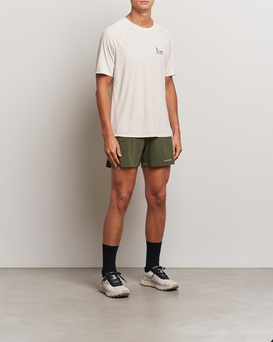 Hombres | Pantalones cortos | Patagonia | Strider Pro Shorts 5inch Pine Needle Green