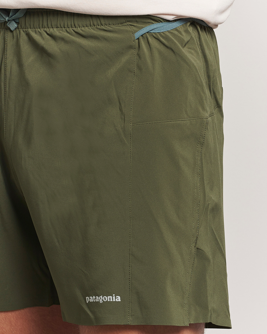 Hombres | Pantalones cortos | Patagonia | Strider Pro Shorts 5inch Pine Needle Green