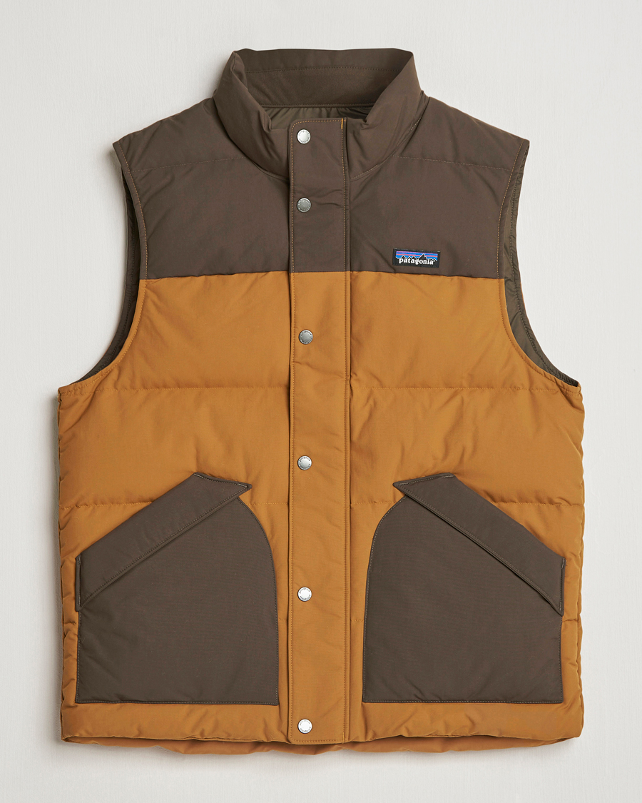 Hombres | Abrigos y chaquetas | Patagonia | Downdrift Vest Brown